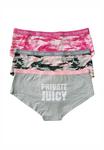 Брифы Juicy Couture DANA CAMO 3 PACK , Multi/Pink - фото 2