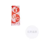 Кашемировый вязаный шарф Women's HERMES, розовый - фото