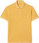 Поло Lacoste, желтый - фото