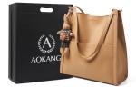 AOKANG Женская сумка через плечо, Хепберн Блэк - фото 2