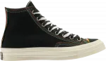 Кроссовки Converse Chuck 70 High Layers - Black, черный - фото