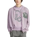 Свитер мужской розовый Dior, розовый - фото 3