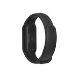 CHENSONG Часы Strap Xiaomi Compatibility Silicone Material 150 240mm, [Bright Black + Vibrant Orange] official original ★ silicone strap - фото 2