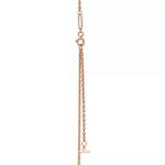 Кулон с цепочкой Tiffany & Co. Extra Large Smile, розовое золото - фото 4