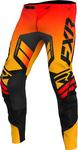 Молодежные брюки для мотокросса Revo Comp FXR, оранжевый/черный - фото