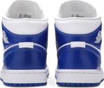 Кроссовки Wmns Air Jordan 1 Mid Kentucky Blue, синий - фото 6