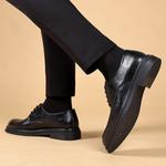 Повседневные туфли мужские черные Mr. Thorn Tree - фото 4