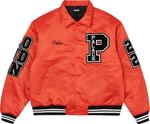 Куртка Palace Satin Varsity Jacket 'Orange', оранжевый - фото 2