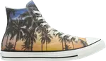 Кроссовки Converse Chuck Taylor All Star High Sunset Palms - Orange, оранжевый - фото