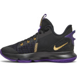 Кроссовки Nike LeBron Witness 5 EP 'Lakers', черный - фото 3