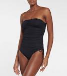 Купальник без бретелек MELISSA ODABASH, черный - фото 2