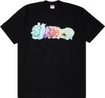 Футболка Supreme Watercolor Tee 'Black', черный - фото 2