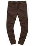 Тканевые брюки JP1880, темно-коричневый - фото