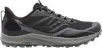 Кроссовки Saucony Peregrine 12 Black Charcoal, черный - фото