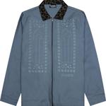 Куртка Pleasures Friction Work Jacket 'Blue', синий - фото 2
