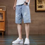 Джинсовые шорты мужские синие Jeep - фото 3