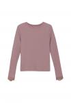 Топ Creamie Long sleeved top, Woodrose/Light Pink - фото 2