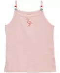 Детская майка с ребрами Flamingo для девочек Carter's, розовый - фото