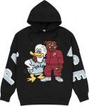 Толстовка Palace Dog And Duck Drop Shoulder Hood 'Black', черный - фото