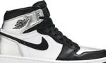 Кроссовки Wmns Air Jordan 1 Retro High OG Silver Toe, серебряный - фото 2