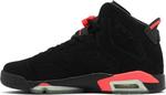 Кроссовки Air Jordan 6 Retro BG Infrared 2014, черный - фото 3