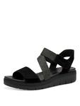 Сандалии на плоской подошве Tamaris, черный - фото