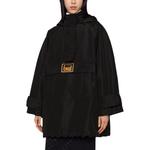 Куртка женская Gucci Glitter-logo, черный - фото 3