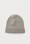 Шапка Samsøe Samsøe SADARIA BEANIE, Elephant Skin/Light Grey - фото