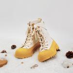 Ботинки женские бежевые Native - фото 11