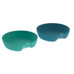 Набор посуды для похода Quechua MH100 из нержавеющей стали, серый / зеленый - фото 8