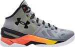 Кроссовки Under Armour Curry 2 Retro Iron Sharpens Iron 2022, серый - фото