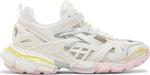 Кроссовки Balenciaga Wmns Track.2 Sneaker White Light Yellow, белый - фото
