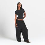 Футболка Skims Cotton Jersey, черный - фото 2