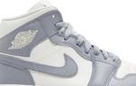 Кроссовки Wmns Air Jordan 1 Mid Stealth, серый - фото 2