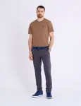 Футболка U.S. Polo Assn Tipped Crew Neck Collar,  кофейный - фото 2