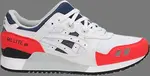 Кроссовки gel lyte 3 'white orange blue' Asics, белый - фото 2