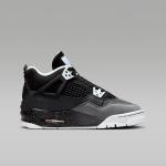 Кроссовки для подростков Air Jordan 4 Retro 'Fear', черный - фото 6