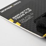 Полотенце для гольфа Trifold черное INESIS, черный - фото 9