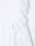 Платье с кружевной отделкой Alberta Ferretti Kids, белый - фото 3