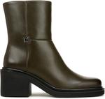 Женские модные ботильоны Franco Sarto, Olive Green - фото 6