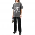 Футболка унисекс серая Alexander Wang, серый - фото 4