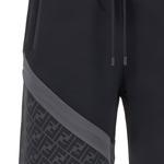 FENDI Повседневные шорты мужские черные - фото 7