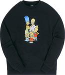 Толстовка Kith For The Simpsons Portrait Crewneck 'Black', черный - фото 2