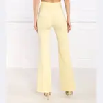 Расклешенные брюки Patrizia Pepe, желтый - фото 3