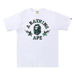 Футболка BAPE Thermography Polygon College Tee 'White', белый - фото 2