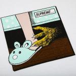 Футболка Supreme Bed Tee 'White', белый - фото 3