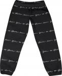 Спортивные брюки Supreme Script Stripe Sweatpant 'Black', черный - фото