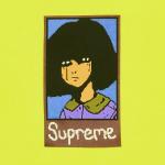 Футболка Supreme Emo Tee, цвет Fluorescent Yellow - фото 2