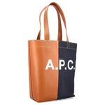 Сумка через плечо A.P.C с панелями и принтом логотипа - фото 4