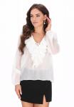 Faina Блузка в белом цвете - фото 2